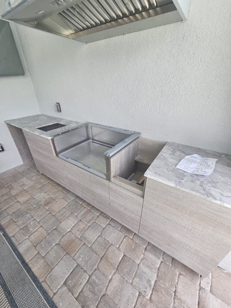 outdoor counter