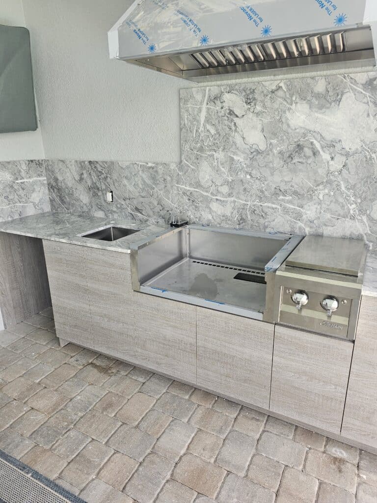 outdoor counter
