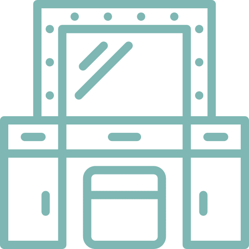 dressing-table icon